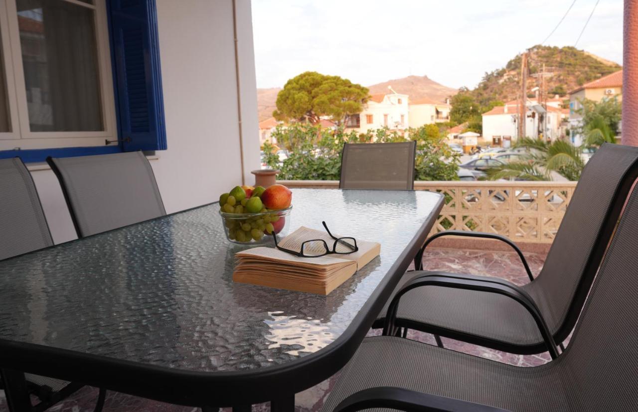 La Skala Eressos Holiday Apartments エクステリア 写真