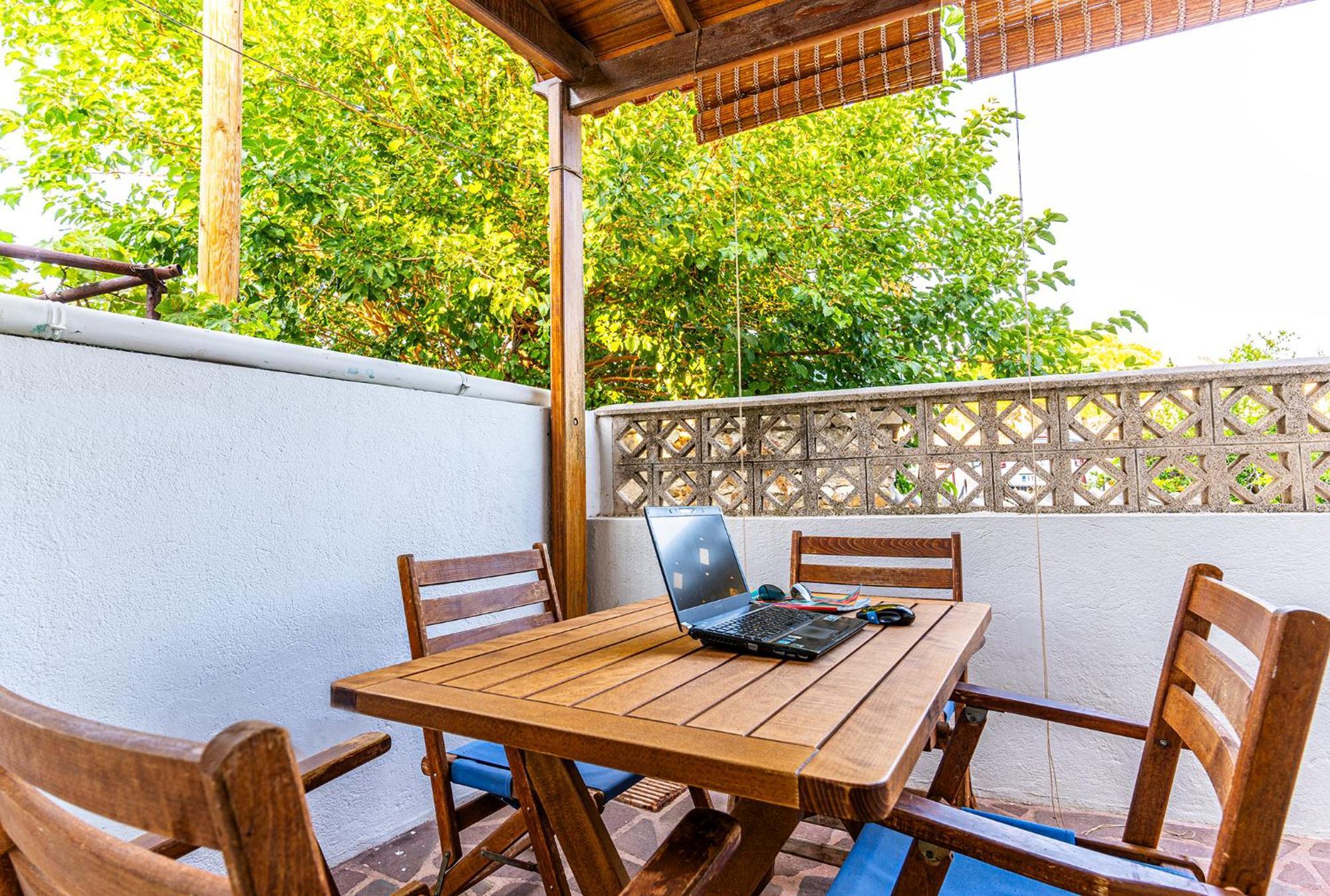 La Skala Eressos Holiday Apartments エクステリア 写真