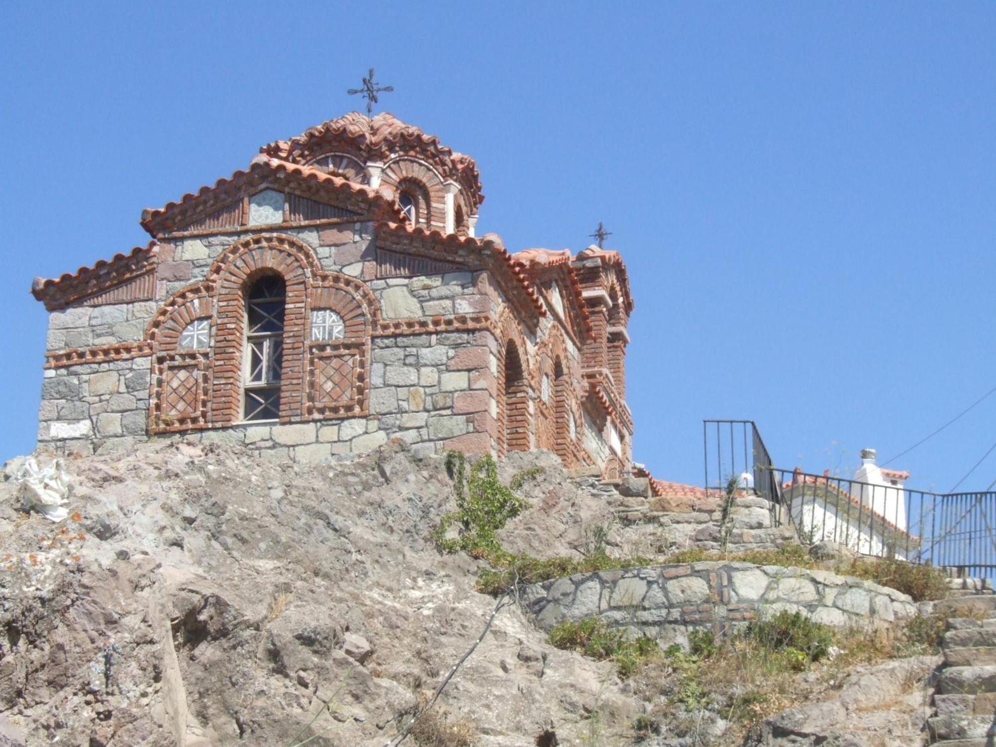 La Skala Eressos Holiday Apartments エクステリア 写真